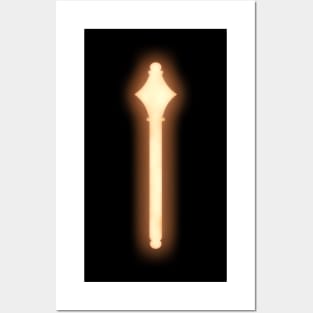 Spiritual Weapon (Orange Mace) Posters and Art